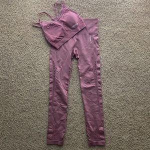 Gymshark energy+ seamless set